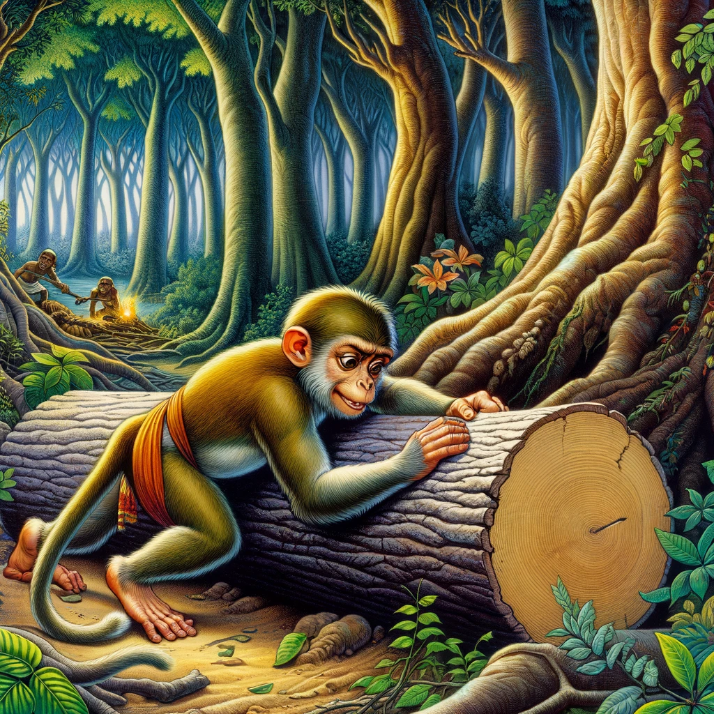 The Wedge-Pulling Monkey